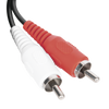 Cable RCA Macho a Macho de 1 Metro (3.28 Pies) de Longitud, para Aplicaciones de Audio y Video Optimizado para HD