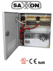 SAXXON PSU1230D18 - Fuente de Poder Profesional de 12 VCD / 30 Amperes / Para 18 Cámaras / 1.67 Amperes por Canal / Protección contra Sobrecargas / Certificación UL /