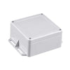 Grey Plastic Outdoor Enclosure (IP65) 120 x 120 x 60 mm Screw Closure.