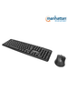 MANHATTAN 178464 Teclado y ratón óptico con cable, negros