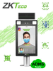 ZKTECO PROFACEXTICH - Terminal de Control de Acceso y Asistencia Facial y de Palma con Medición de Temperatura y Uso de Cubrebocas / Lectura de QR e Intercom / Con Soporte para Torniquete / Serie Visible Light PRODUCTO SOBRE PEDIDO