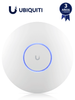 UBIQUITI U6-PRO - WiFi 6 PRO access point with 4x4 MIMO technology, dual-band 802.11ax for indoor use. Offers a transfer rate of up to 4.8Gbps on the 5GHz band.