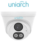 UNIARCH UACT142AF28LMDL - CÁMARA ANALÓGICA TURRET / 2MP / AHD/TVI/CVI/CVBS / LENTE 2.8mm F1.6 / MICRÓFONO-INTEGRADO / IR 40M / LUZ-BLANCA 40M / DUAL-LIGHT COLOR 24/7 / DWDR / IP67 / METALICA / 3-AXIS