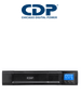 CDP UPO11-2RT AX - UPS Online / 2000VA / 2000W / 8 terminales de salida / 4 terminales programables / Pantalla LCD / 5min a plena carga /