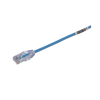 Cable de Parcheo TX6, UTP Cat6, Diámetro Reducido (28AWG), Color Azul, 10 Metros (32.81 Pies)