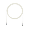 Cable de Parcheo TX6, UTP Cat6, Diámetro Reducido (28AWG), Color Gris, 2.13 Metros (7 Pies)
