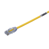 Cable de Parcheo UTP, Cat6A, Diámetro Reducido (28 AWG), CM/LSZH, Color Amarillo, 20.3 cm (8 Pulgadas)