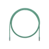 Cable de Parcheo UTP, Cat6A, 24 AWG, CM, Color Verde, 0.91 Metros (3 Pies)