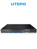 UTEPO UTP7524GEPOE4GF - Switch PoE Gigabit gestionable, capa 2, 24 puertos PoE Gigabit RJ45, 4 puertos SFP Gigabit, 802.3af&at, 390W PoE, Fast Ring
