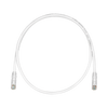 Cable de Parcheo TX6, UTP Cat6, 24 AWG, CM, Color Blanco Mate, 3.05 Metros (10 Pies)