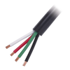 Heavy-Duty Electrical Cable 4-Wire 18 AWG, Up to 600 V. 100 m Roll.