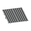 Montaje para 2 Paneles Solares, Riel 8 de 2700mm para Módulos con Espesor de 30-35mm, Velocidad de Viento Máx. 136km/h