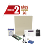 (2 años de datos ILIMITADOS INCLUIDOS) Kit Vista48LA con comunicador MINI012G, teclado, gabinete, batería y transformador