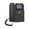 Teléfono IP Empresarial con Estándares Europeos, 6 lineas SIP con pantalla LCD a color, puertos Gigabit, IPv6, Opus y conferencia de 3 vías, PoE/DC