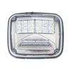 Luz de advertencia de 8 X 6, Color Claro, Con Luz de Trabajo Clara, Ideal para Ambulancias