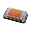 7X4 Warning Light, Amber, with Work Lights, Ideal for Ambulances