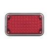 6X4 Warning Light, Red, Ideal for Ambulances
