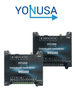 YONUSA WIE01 - Convertidor de lectora para control de acceso cableado a inalámbrico / 1 Wiegand / 2 Relevadores / 2 Entradas / 1.6 KM de distancia