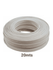 KCAB001 - Cable de bujía marca YONUSA o doble aislado para cercas eléctricas / Multifilar 22 AWG / Bobina de 20 metros/