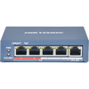 Switch PoE / 250 Metros PoE LARGA DISTANCIA / 4 Puertos 802.3at (30 W) 10/100 Mbps + 1 Puerto Uplink (10 / 100 Mbps)
