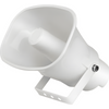 Altavoz Tipo Trompeta | 5 Watts - 30 Watts | Color Blanca | 100 V / 70 V | Material ABS | IP65 | Requiere amplificador