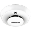 Detector de Humo Interlink con Hub / Doble Tecnología de Sensor de Luz / Alarma Auditiva 85 dB / Batería de Litio 10 Años / Autoverificación / Interconectable 30 Dispositivos / Wi-Fi Hik-Connect
