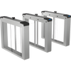 Kit de Torniquetes Swing (NO Incluye Aletas) / Reconocimiento Facial y Lectores de Tarjeta Incluidos / Bidireccional / 5,000,000 MCBF / 4 Pares de dToF / Carriles Seleccionables de 65 o 90 cms (aletas de acrilico no incluidas)