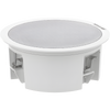 Bocina (Altavoz IP) Con Bluetooth | Montaje en Plafón | 3 Watts | No requiere amplificador | PoE+ | Entrada de alarma | Soporta Bocinas secundarias | Voceo en tiempo real | Calendarización de audios | Síntesis de Voz (TTS)