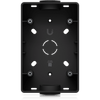 Caja de conexiones para lectores de acceso UniFi y visores de intercomunicación que admite montaje en superficie plana y fijación a conductos de 3/4