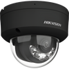 Domo IP 4 Megapixel / Color Negro / Lente 2.8 mm / Dual Light (30 mts Luz Blanca + 30 mts IR) / 2 Micrófonos Integrados / ACUSENSE / Exterior IP67 / IK10 / WDR 120 dB / PoE / ONVIF / Micro SD / Metal / ACUSEEK