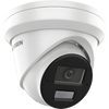 [Dual Light + 2 Micrófonos Integrados] Turret IP 6 Megapixel / Lente 2.8 mm / 30 mts Luz Blanca + 30 mts IR / ACUSENSE / Exterior IP67 / WDR 120 dB / PoE / ONVIF / Micro SD / Metal / ACUSEEK