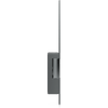 Contrachapa eléctrica de seguridad intrínseca a prueba de fallos  Fail-Secure (normalmente cerrada), sujeción de hasta 227 kg (500 lb) y profundidad de pestillo de 8 mm