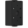 Caja de conexiones para lectores de acceso UniFi y visores de intercomunicación que admite montaje en superficie plana y fijación a conductos de 3/4