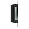 Contrachapa eléctrica de alta seguridad tipo  Fail-Secure (normalmente cerrada), fuerza de sujeción de hasta 1,200 kg (2,645 lb) y profundidad de pestillo de 15 mm