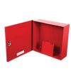 Caja Metálica Roja Serie | Documentos De Registro Del Sistema | Con Cerradura De Botón | 12x12x4