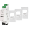 Medidor de Energía Trifásico / 400 A / Montaje Riel DIN / Wi-Fi + LAN + Bluetooth / Almacenamiento 60 Días / MQTT / Shelly Pro