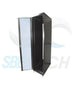 SBE TECH SBE-GNL42URP6001.2PC - Gabinete de piso en acero de alta resistencia con pintura electrostática y paneles laterales desmontables. Medidas: 2050x600x1200 mm