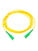 TCE - LMN-FO-SCA-SCA-03 - Latiguillo SC-SC Monomodo / APC / Simplex 2 mm / 3 metros / Amarillo