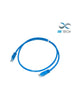 SBE TECH SBE-PCC6U10.0M-BL - Patch cord cat. 6 con bota inyectada color azul, 10 m