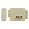 Cerradura Eléctrica / Incluye Llave /Con Botón integrado / Izquierda / Exterior