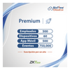 LICENCIA PREMIUM BIOTIME CLOUD 2.0  / 500 USUARIOS / 60 DISPOSITIVOS (Licencia Anual)