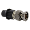Conector a Presión para Cable Tipo RG6, RG59, RG178 en Sistema CaP (Incluye CaP Color Negro)