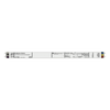 Balastra electrónica atenuable EcoSystem H-Series para 2 lámparas fluorescentes T5 lineales de 28 W, entrada universal 120-277 V, atenuación de 100% a 1%