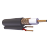 ( Venta x Metro ) Cable Coaxial RG59 Siamés, Malla de Cobre y Aluminio, Hecho en México, Optimizado para HD+ 2 Hilos Calibre 20