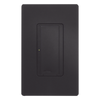 Switch de pared inteligente de doble voltaje 120-277 V, dos hilos sin neutro, 8 A en iluminación y motores de hasta 1/10 HP, para RadioRA 2 y RA2 Select, color Midnight