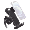 Soporte de Celular para Manillar de Motocicleta o Bicicleta / Anti Vibración / Protección de clip Antideslizante / Rotación de 360° / Bloqueo de Seguridad / Compatible con manillar de 0.6'' a 1.75'' / Soporta dispositivos de 4.6''