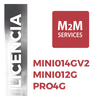 Servicio de datos por un Año para comunicadores  MINI014G/V2 y MINI012G, con eventos ilimitados.
