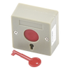 Botón de Pánico a Prueba de Fuego / Restablecimiento con Llave / Tamaño Compacto para Fácil Instalación