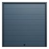 Puerta D / Garage D / Alta Calidad / Linea Central / Color GRIS /  acabdo DELUXE / 9X9 pies / AISLADA / Estilo Americana.