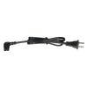 Cable de Alimentación Eléctrica para 120-240 Vca / 1 Metro (3.28 Pies) / 2 Clavijas Tipo Americano / Conector en Forma Tipo L